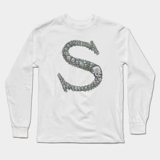 Skull Alphabet S Long Sleeve T-Shirt